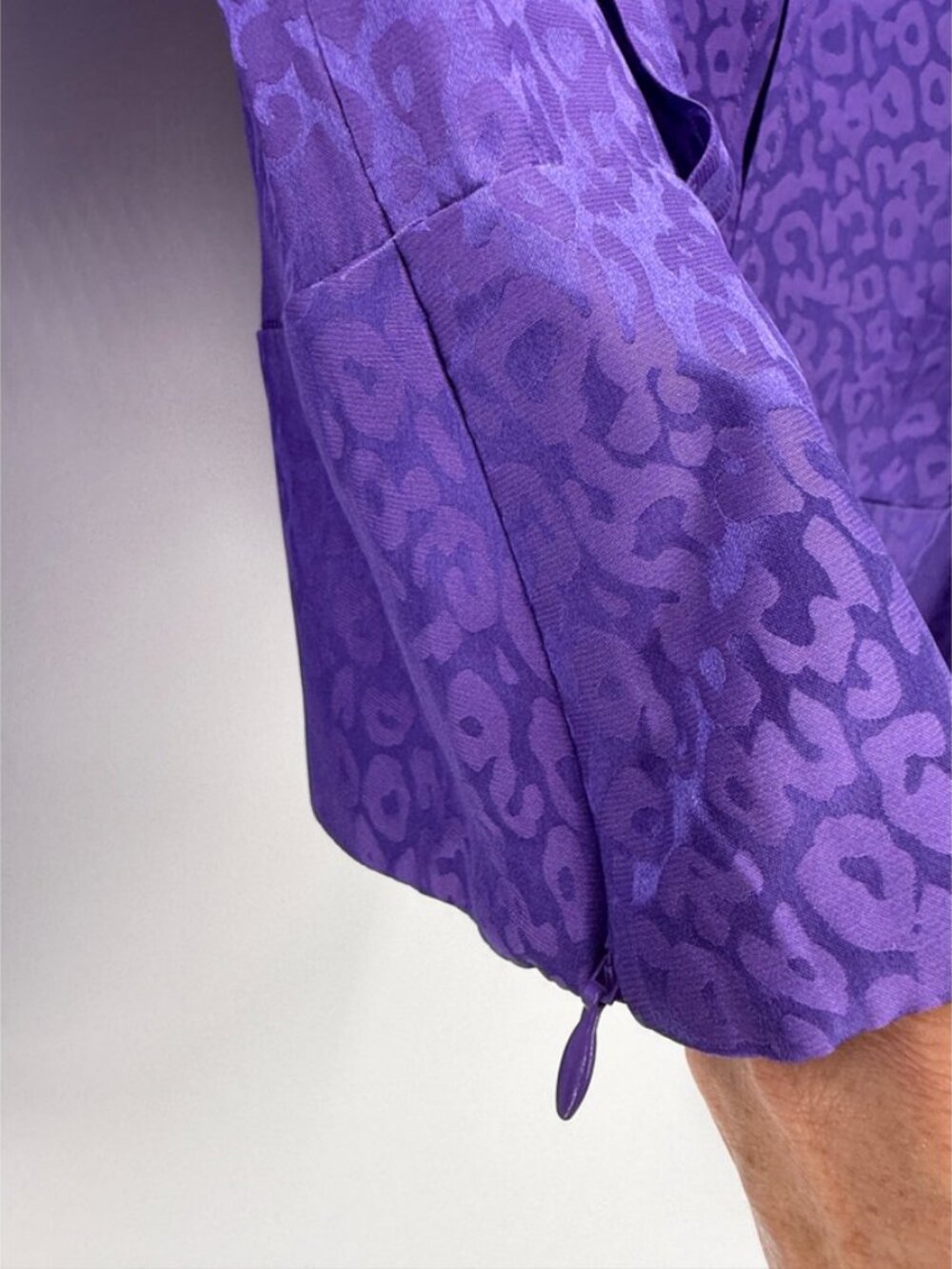 Ronny Kobo M Silk Eugenia Wrap Cropped Top NWT - Picture 5 of 12